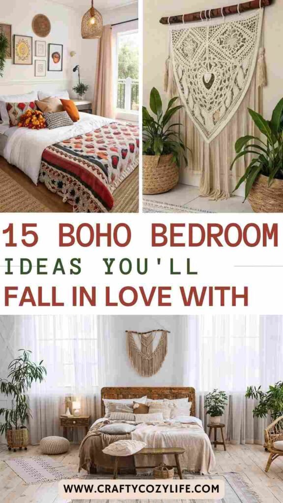 15 Boho Bedroom Ideas You'll Fall In Love With