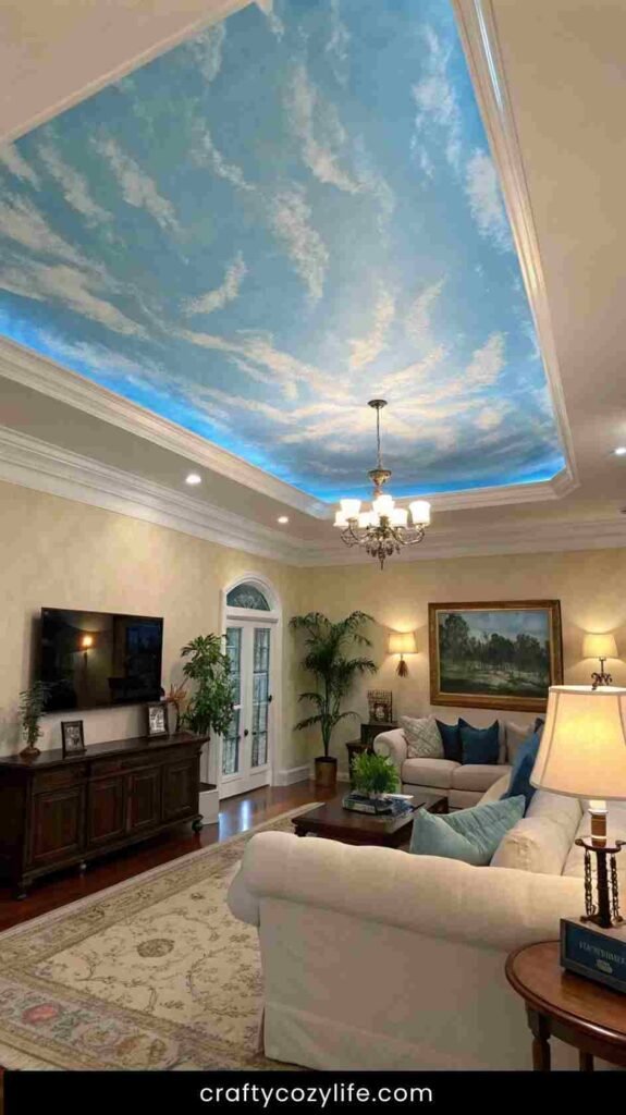 Add a Decorative Ceiling Treatment