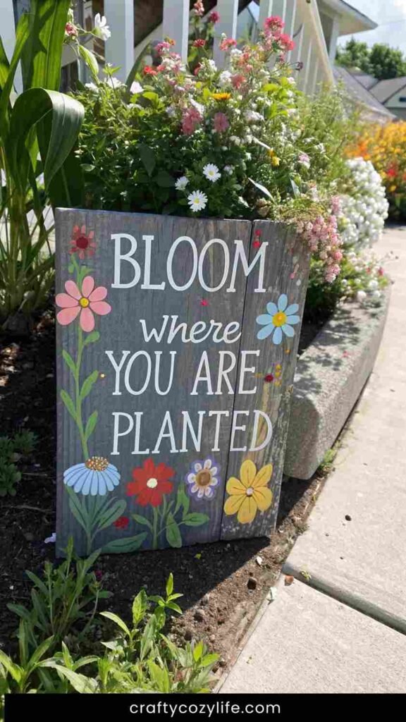 Creative Garden Signs