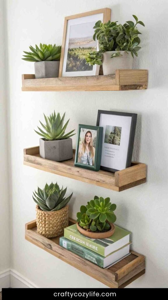 Incorporate Floating Shelves