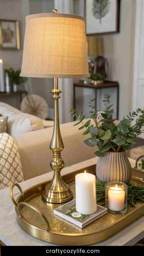 Introduce a Pop of Metallic Accents