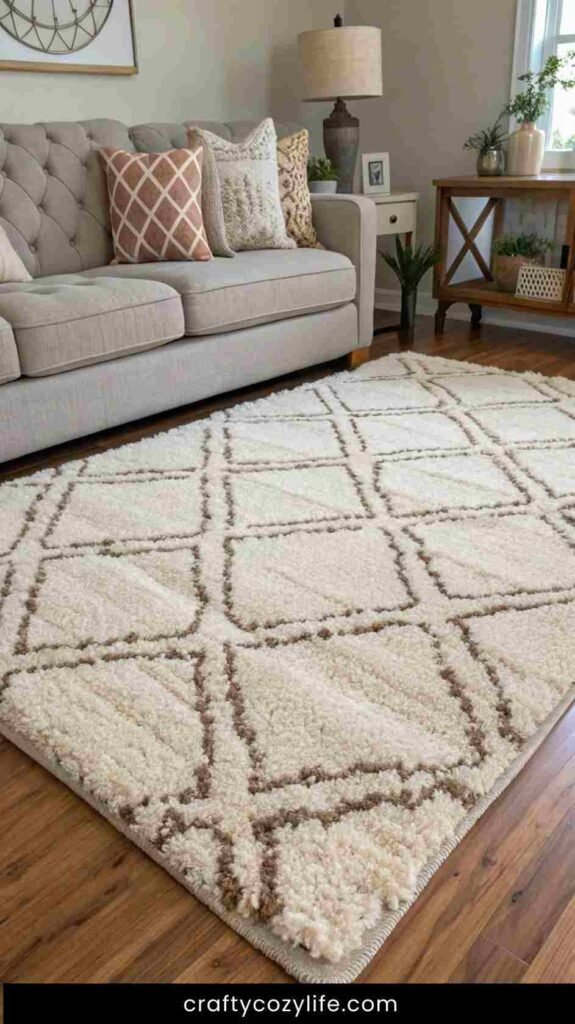 Layer Rugs for Depth