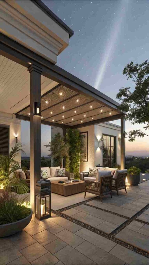 spotlights-draw-attention-to-your-patio