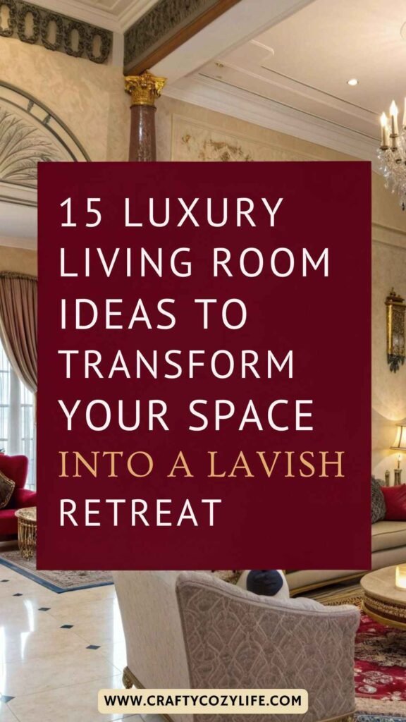 15 Luxury Living Room Ideas to Transform Your Space into a Lavish Retreat