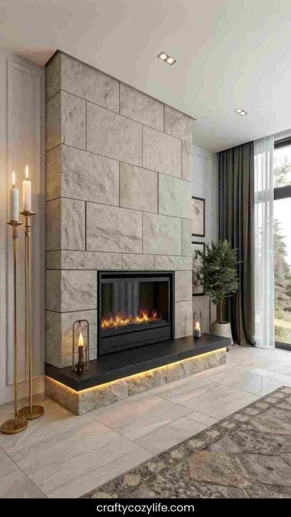 Add a Focal Point Fireplace 