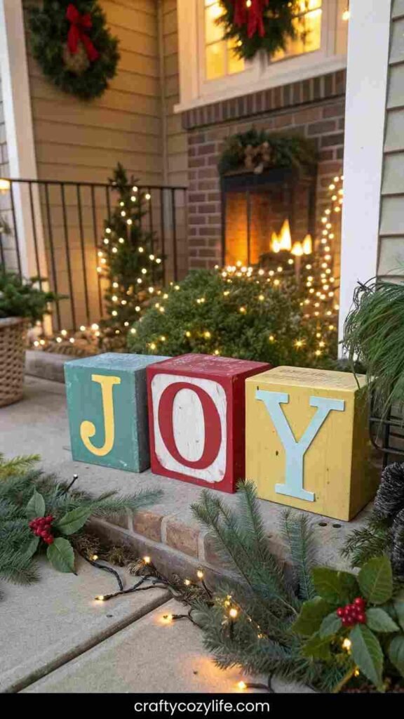Giant Holiday Letters