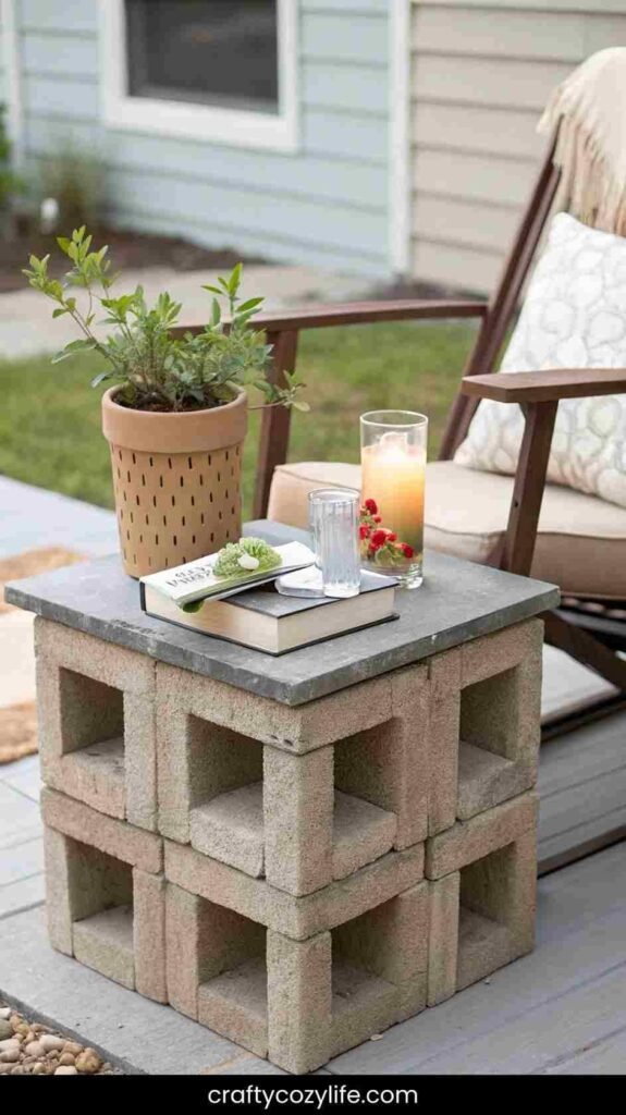 Outdoor Side Table - Perfect for Patio Nights