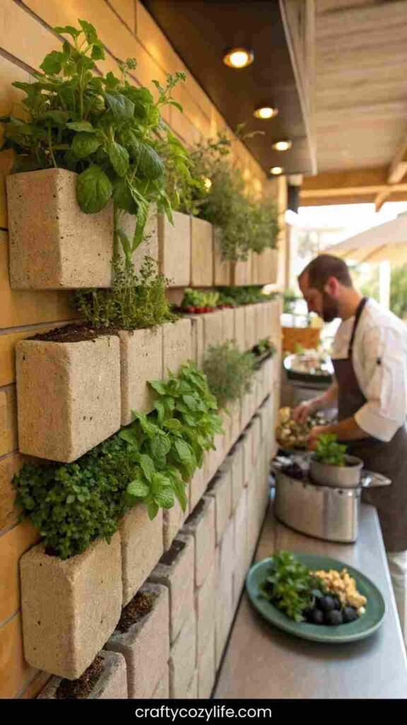 Vertical Herb Garden