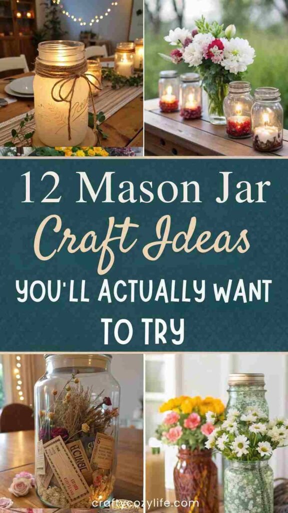 12 Mason Jar Craft Ideas You'll Actually Want to Try.