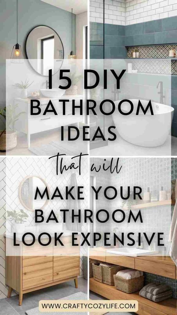 15 DIY Bathroom Ideas That’ll Make Your Space Look Expensive 
