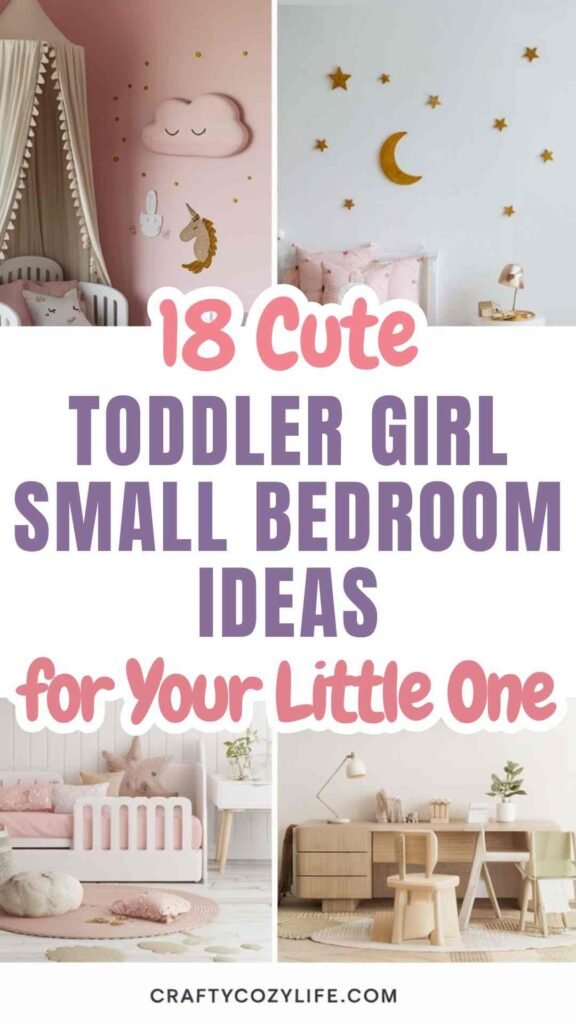 18 Cute Toddler Girl Small Bedroom Ideas for Your Little One