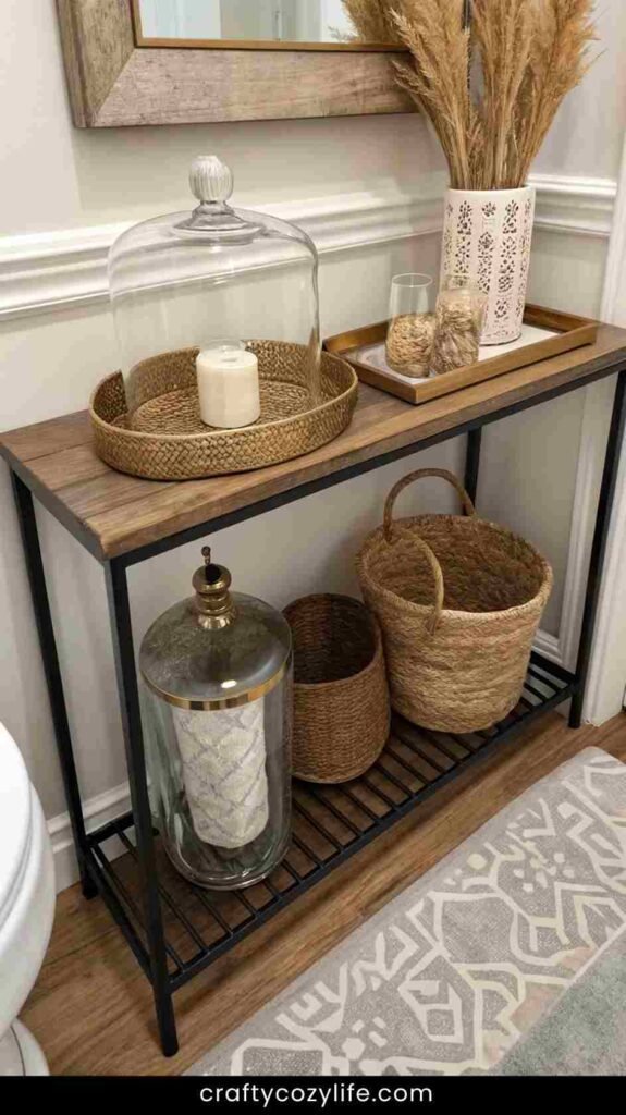 A Small Console Table for Elegance