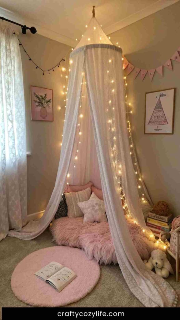 Add a Magical Canopy for a Cozy Corner