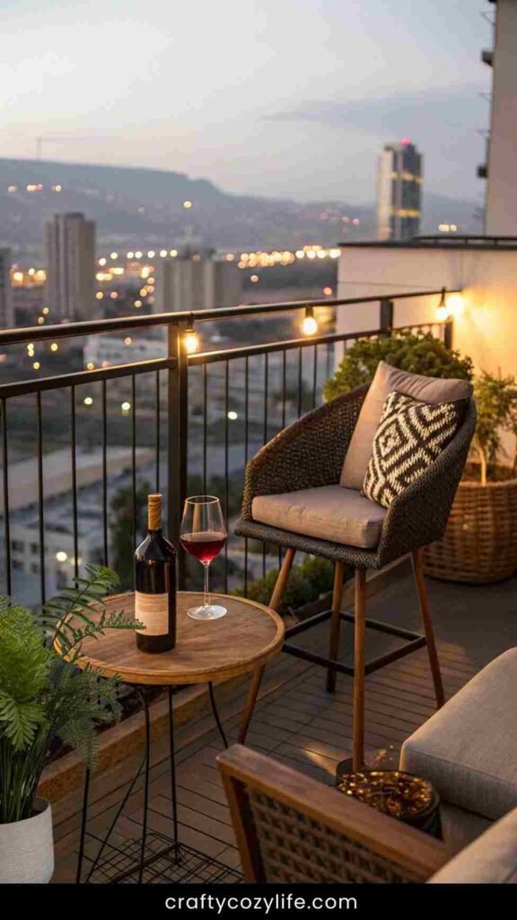 Balcony Bar Setup 