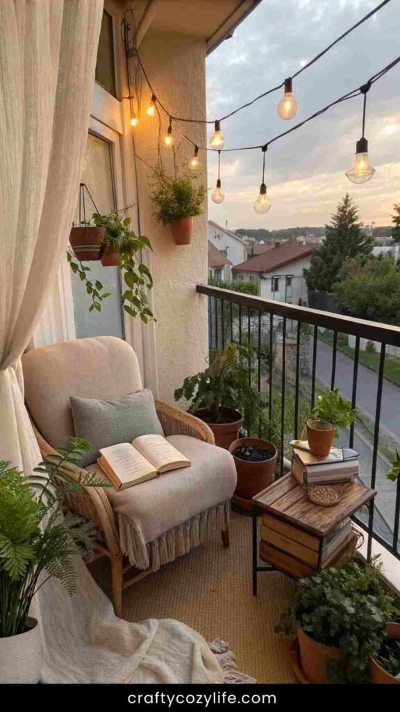 Balcony Reading Nook