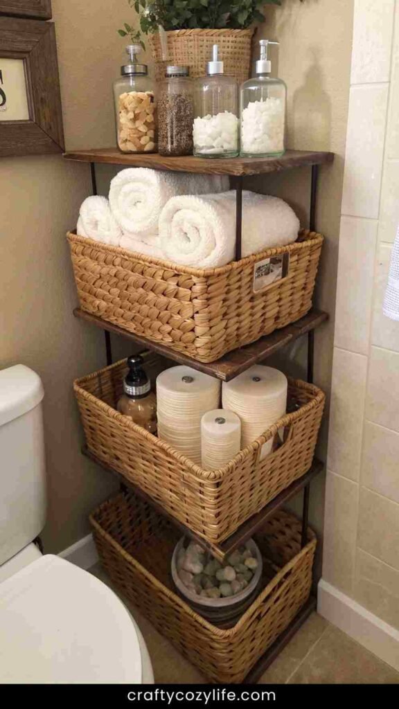Baskets for Easy & Aesthetic Storage