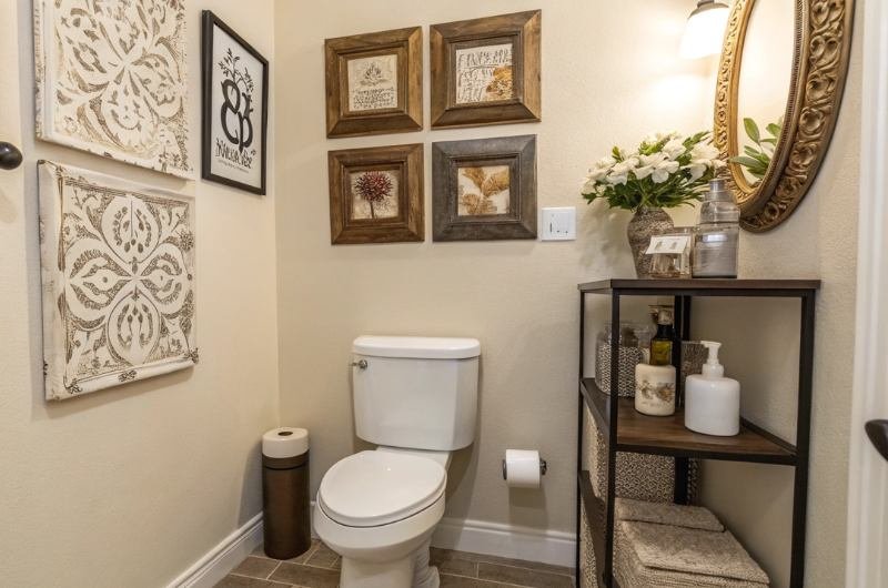 Behind Toilet Decor Ideas