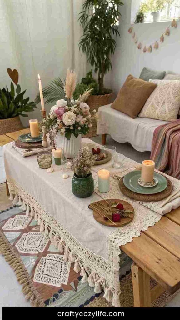 Boho Love Tablescape