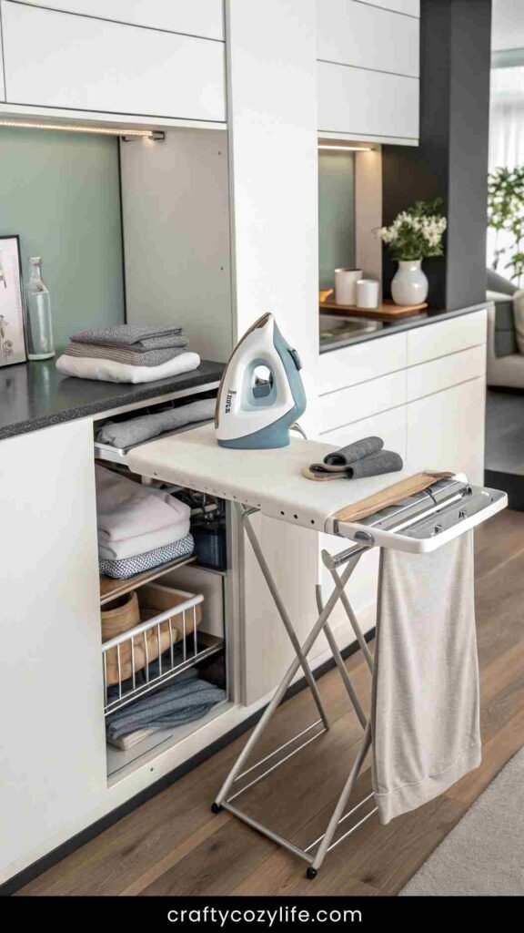 Built-In Ironing Station