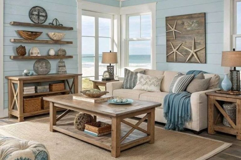 Coastal Farmhouse Decor Ideas