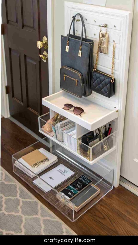 Create a Chic Entryway Drop Zone