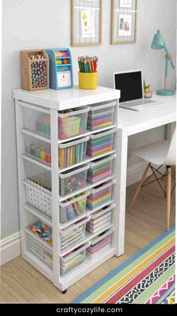 Create a Kid-Friendly Craft Station