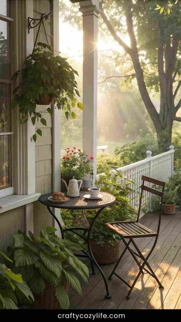 Create a Mini Seating Nook