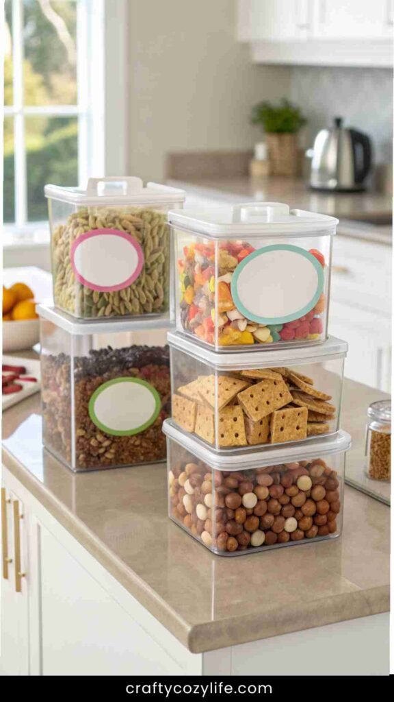 Create a Personalized Snack Bar