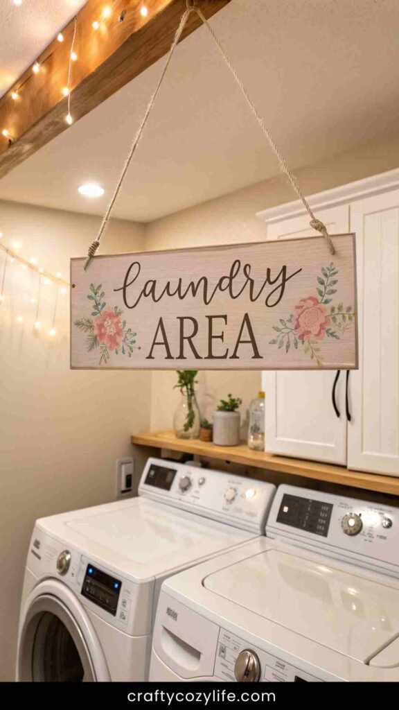 DIY Farmhouse Laundry Signs