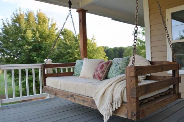 DIY Porch Swing Bed Ideas