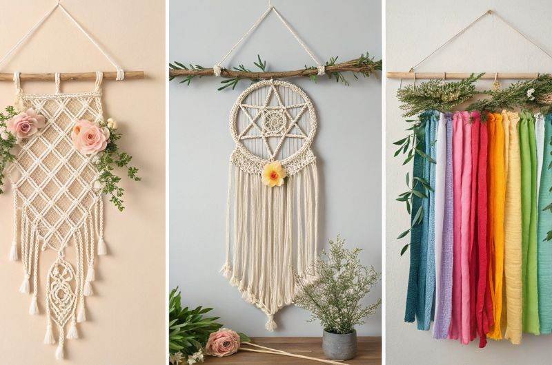 DIY Wall Hanging Ideas That Are Cheap, Easy & Aesthetic