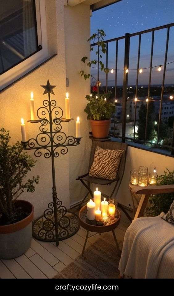 Decorate with Candles and Lanterns