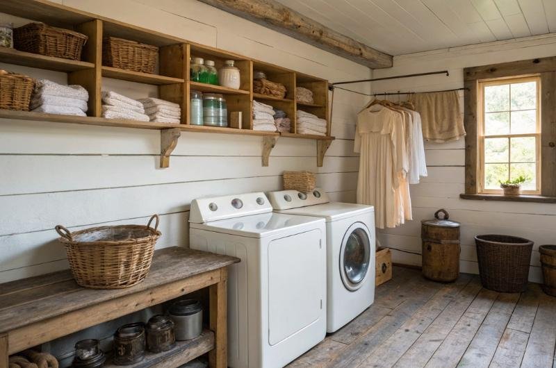 Farmhouse Laundry Room Ideas