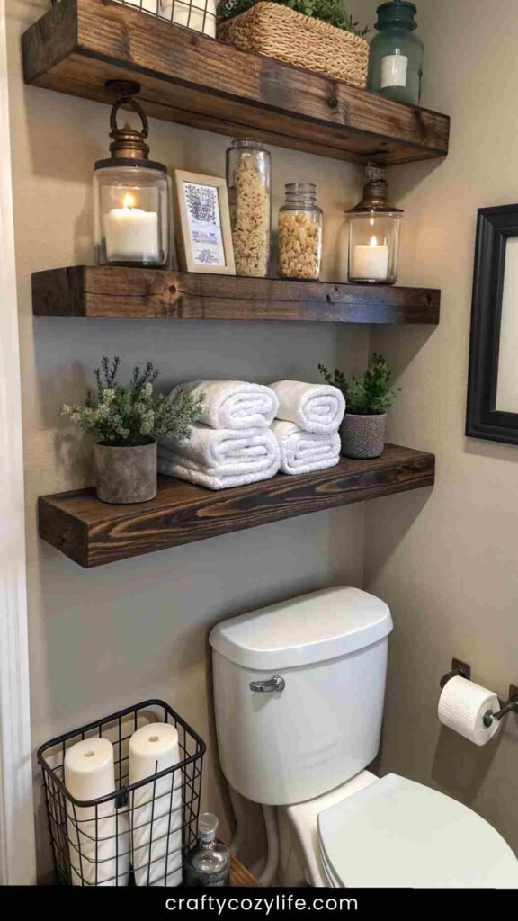 Floating Shelves for a Functional & Stylish Look