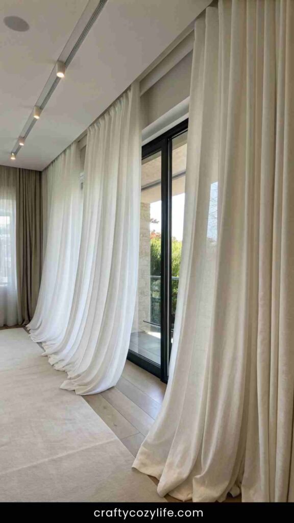 Floor-to-Ceiling Curtains for an Elegant Touch