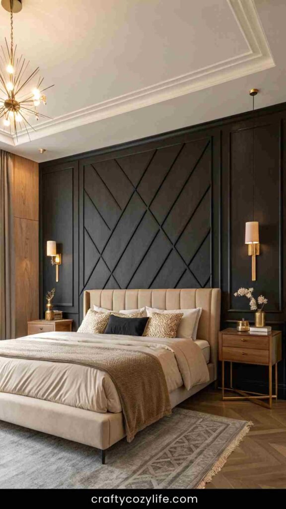 Go for a Black Accent Wall