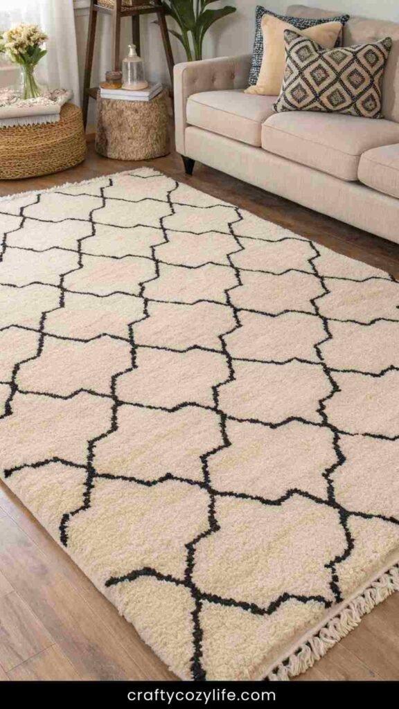 Incorporate a Statement Rug