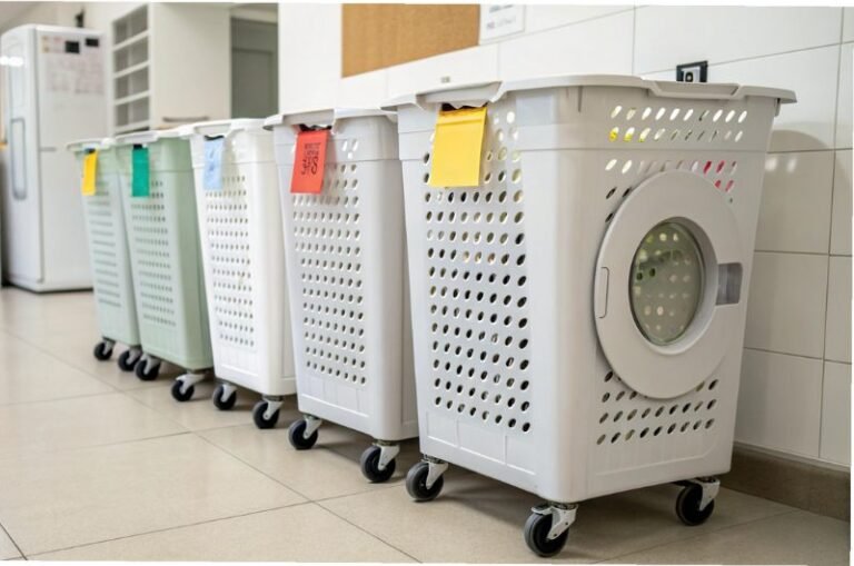 Laundry Baskets with Wheels