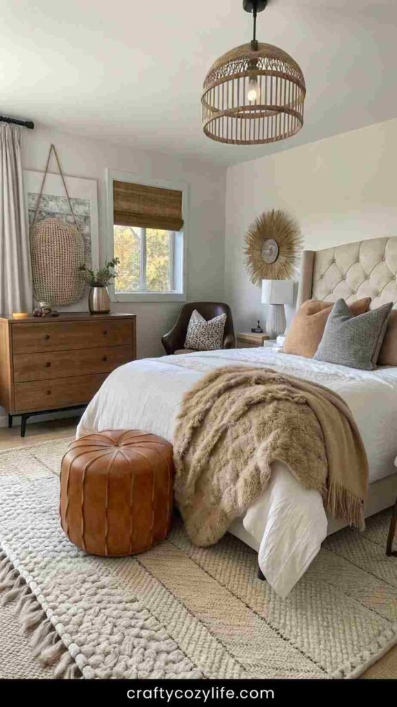 Layered Textures for a Cozy Feel
