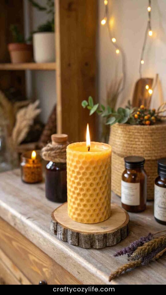 Making Beeswax Candles