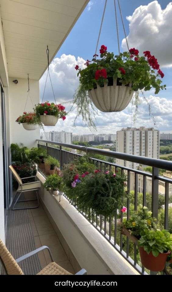 Opt for Hanging Planters