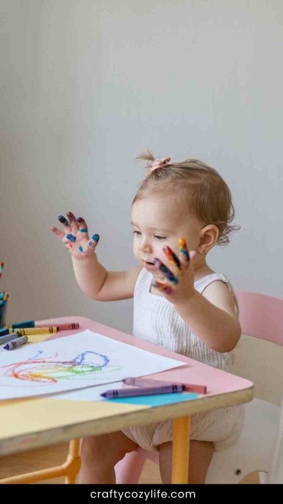 Opt for a Foldable Table for Arts & Crafts