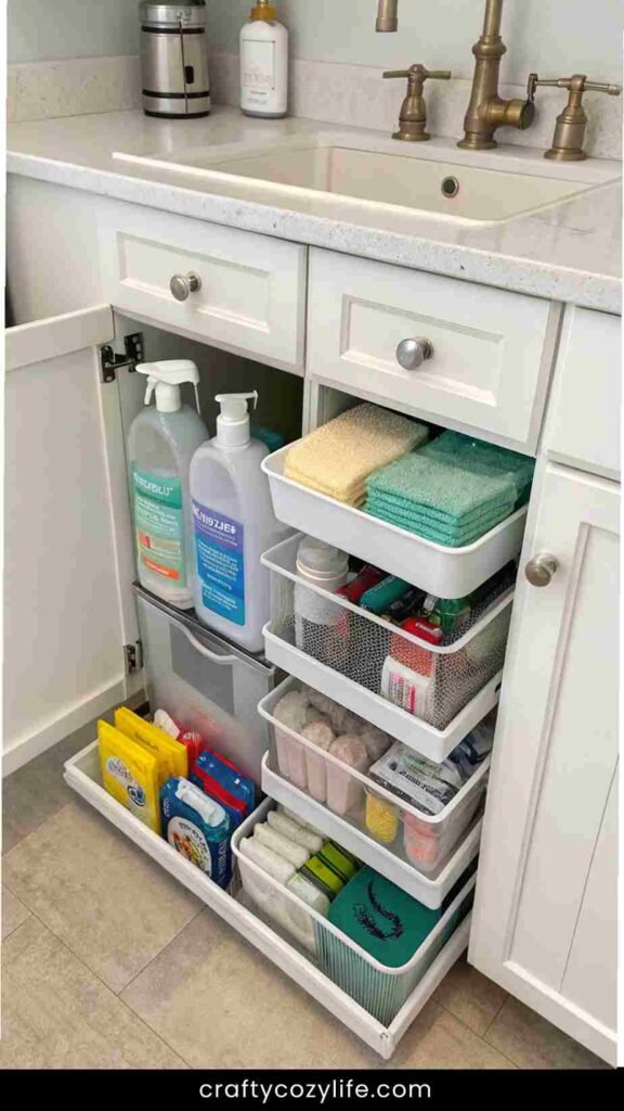 Organize Under-the-Sink Chaos