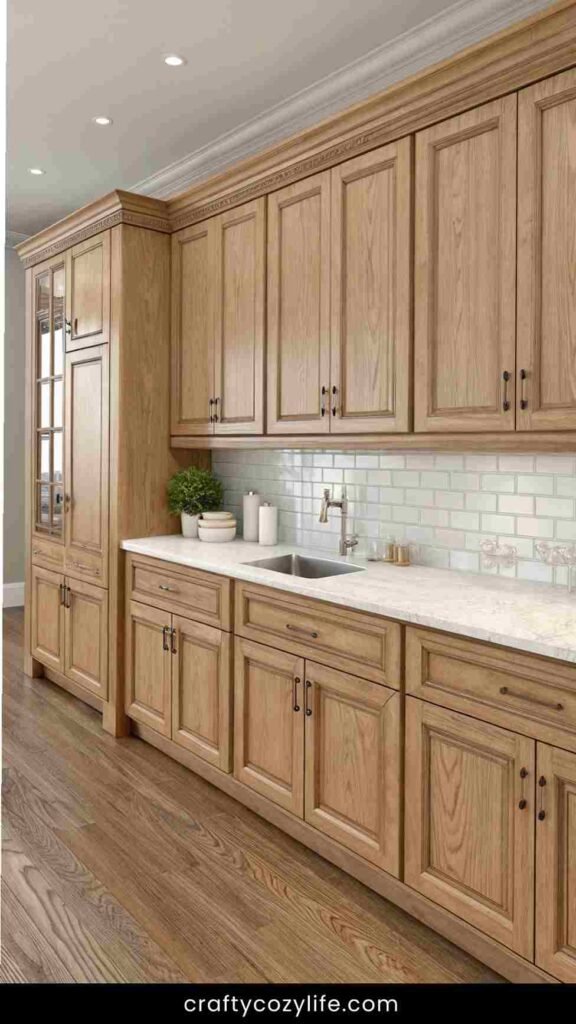 Prepping Your Oak Cabinets for Whitewashing