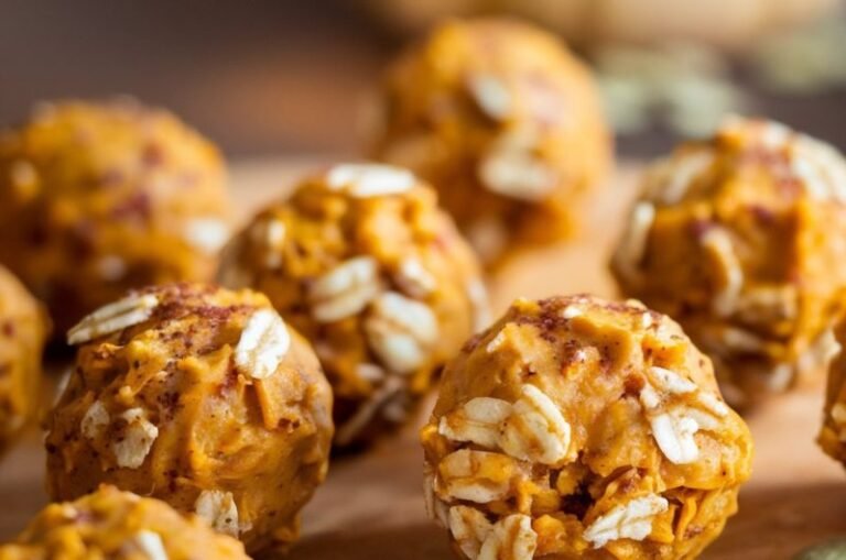 Pumpkin Protein Balls