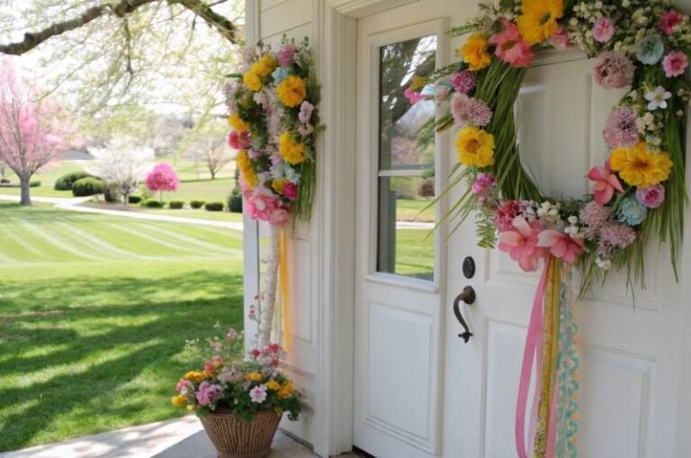 Spring Front Door Decor Ideas