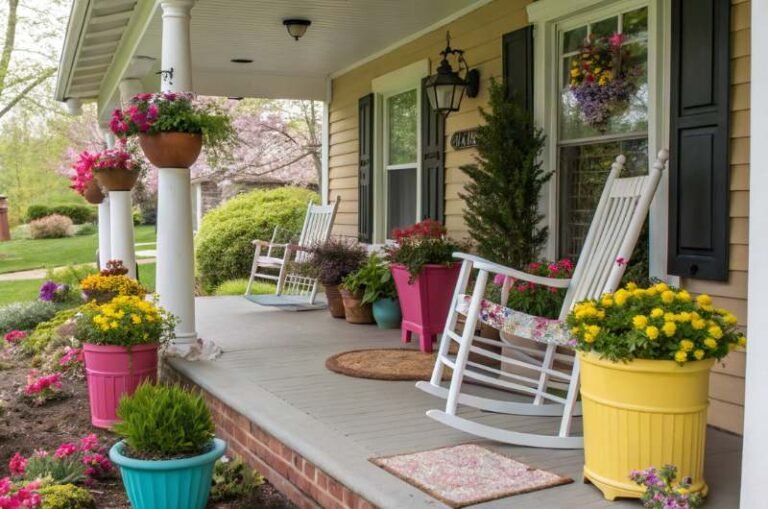 Spring Front Porch Ideas