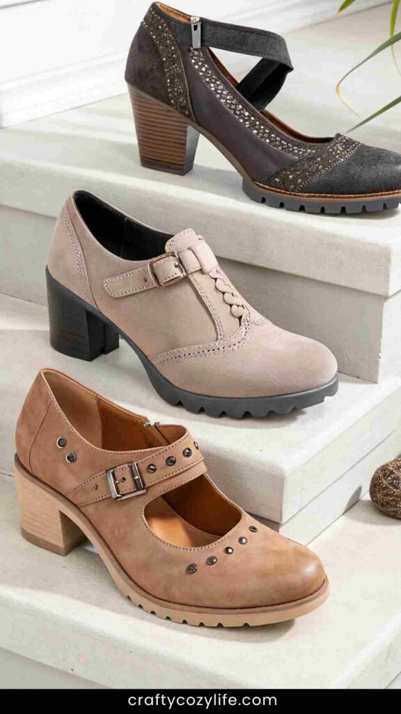Stylish Heeled Options for Women with Plantar Fasciitis
