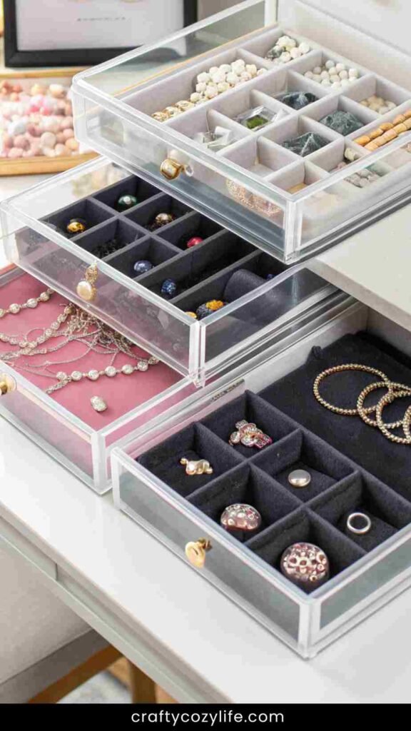 Stylish Jewelry & Accessories Storage