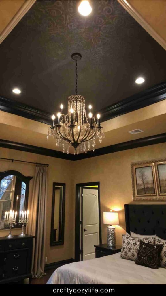 Try a Black Ceiling for Drama